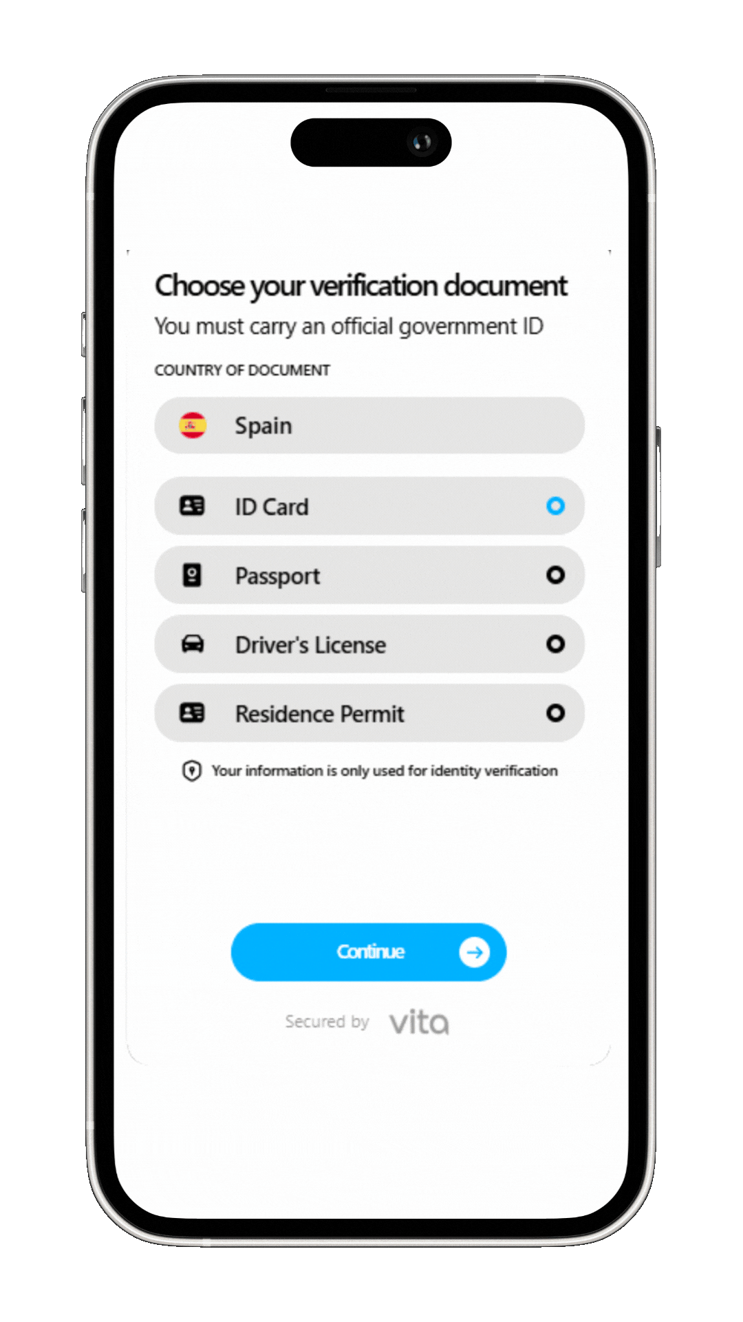 Flujo de verificación Didit